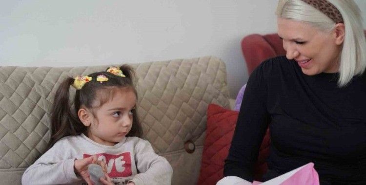 Başkanlar Aydem bebeği ziyaret etti
