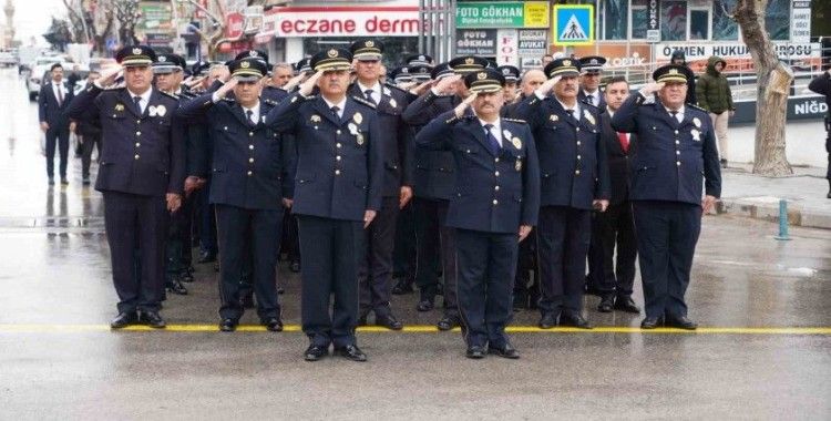 Türk Polis Teşkilatı’nın 180. kuruluş yıl dönümü Niğde’de kutlandı
