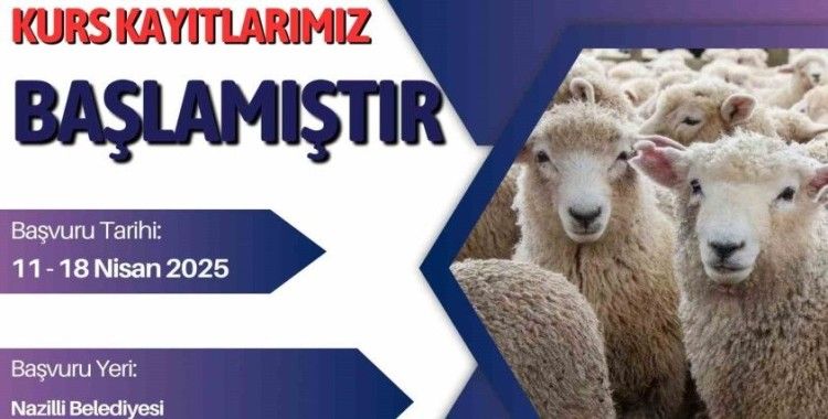 Nazilli Belediyesi’nden Kurban Kesim Kursu
