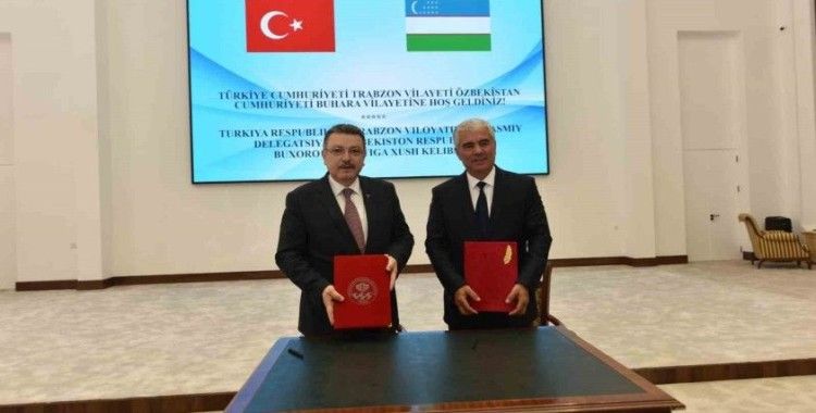 Trabzon ile Buhara kardeş şehir oldu
