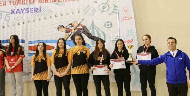 Okul Sporları Floor Curling Gençler Türkiye Birinciliği müsabakaları sona erdi
