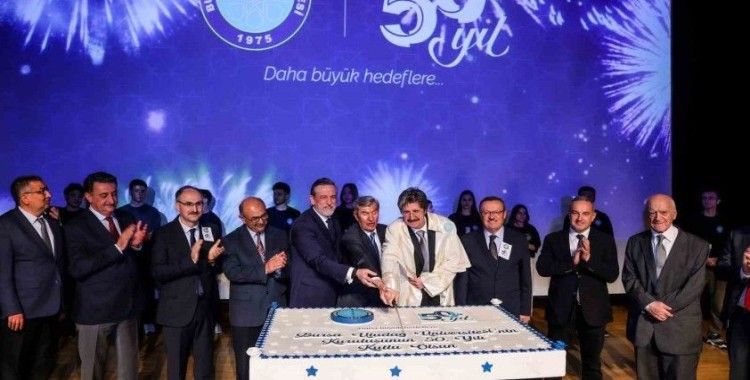 BUÜ’nün 50. kuruluş yıldönümü coşkuyla kutlandı
