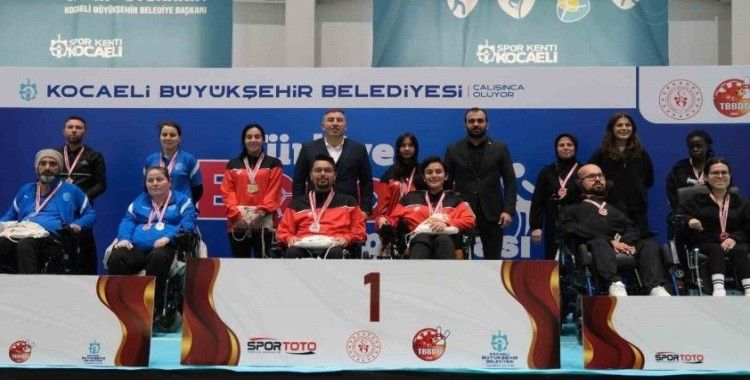 Türkiye Boccia Şampiyonası’nda Kocaeli rüzgarı esti
