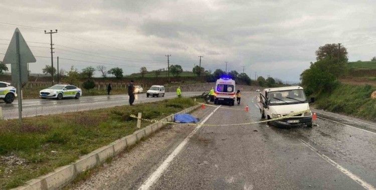 Emekli Okul Müdürü kazada hayatını kaybetti
