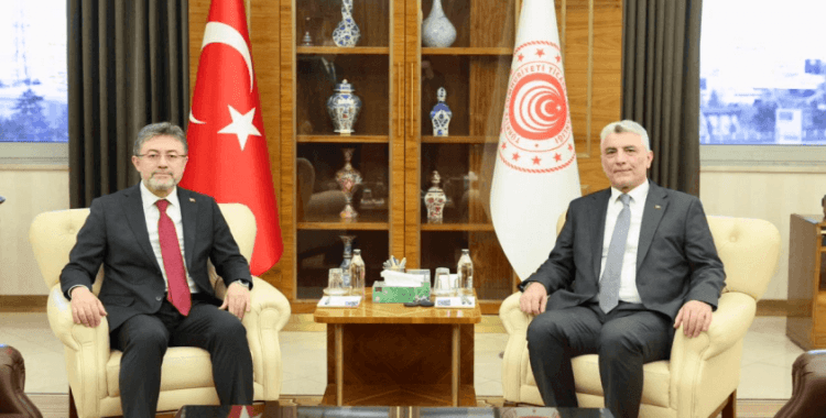 Bakan Bolat ve Bakan Yumaklı bir araya geldi