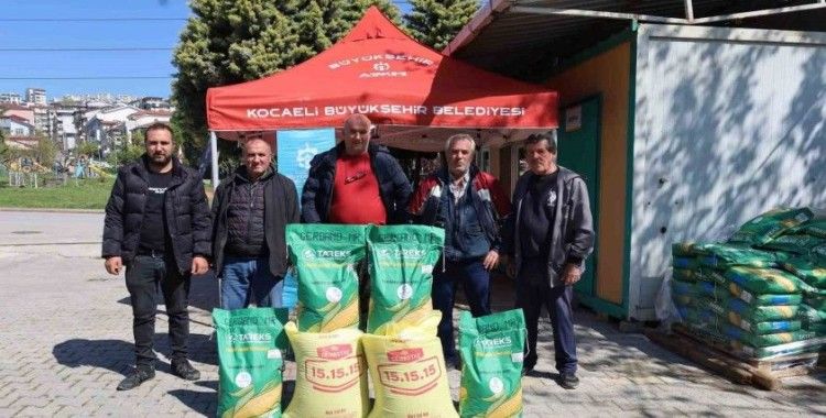 Çiftçiye yüzde 50 hibeli tohum ve gübre desteği