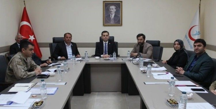 Demirözü’nde içme sularının görüşüldüğü bir toplantı yapıldı
