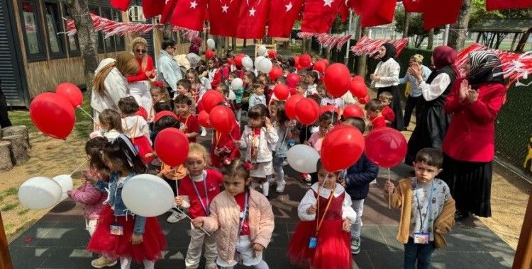 Çocuklar 23 Nisan’ı gururla kutladı

