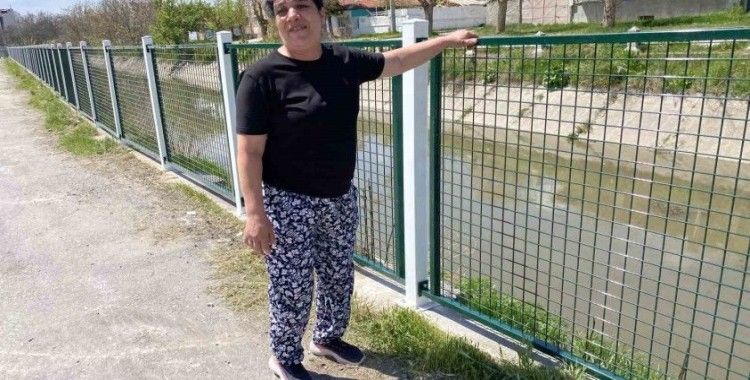 Ölüm kanalına yapılan korkulukların yetersizliği vatandaşı isyan ettirdi
