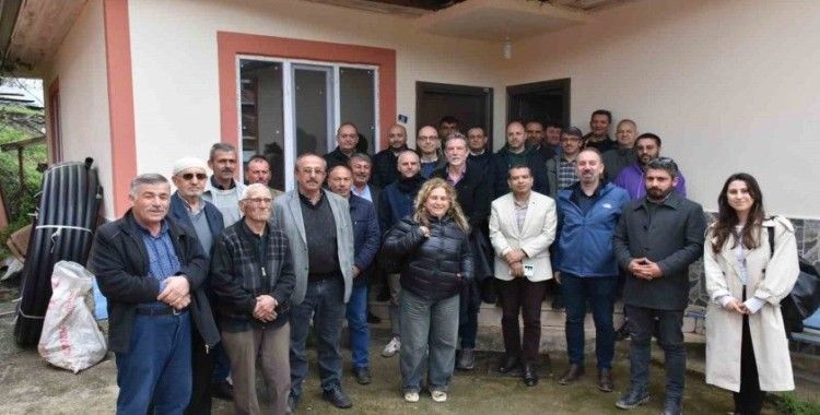 Sinop’ta yatırımlar yerinde incelendi
