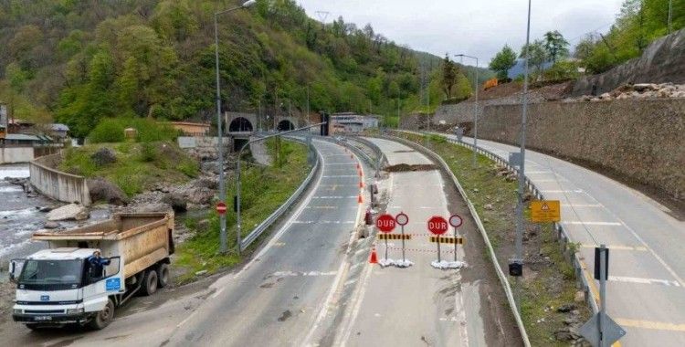 Artvin’de tünel bakım için kapandı, Cankurtaran eski günlerine döndü
