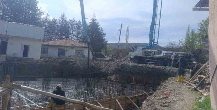 Kozluca Camii’nin temeli düzenlenen törenle atıldı
