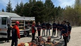 Yozgat’ta uygulamalı arama-kurtarma eğitimi

