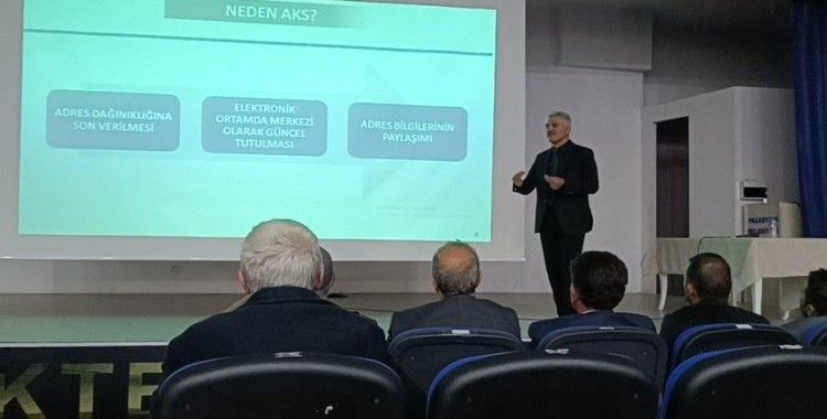Muhtarlara MAKS ve e-devlet eğitimi verildi
