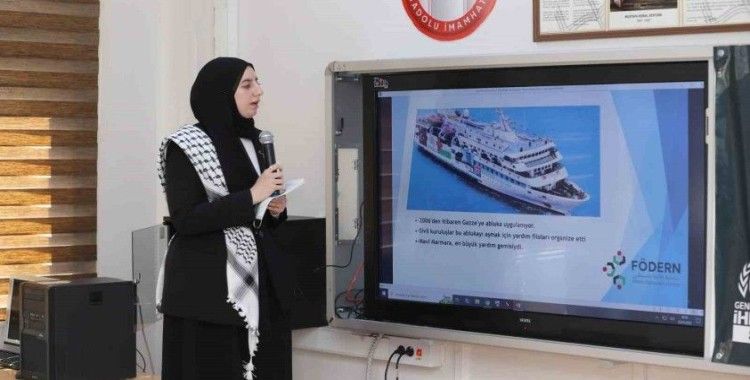 Sivas’taki Filistinli öğrenciler, yaşadıkları zulmü anlattı