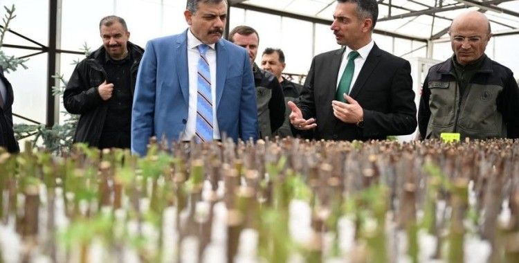 Vali Çiftçi, Orman Bölge Müdürlüğünü ziyaret eti
