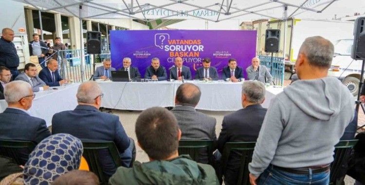 Meram’ın mahallelerinde hizmet seferberliği sürüyor
