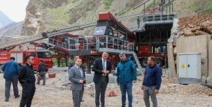 Hakkari’de 150 tonluk üretim kapasiteli tesis kuruluyor
