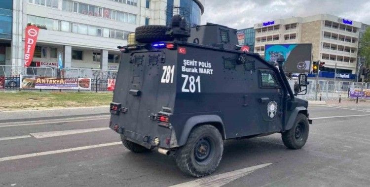 1 Mayıs kutlamaları öncesi Kadıköy’de yoğun güvenlik önlemi
