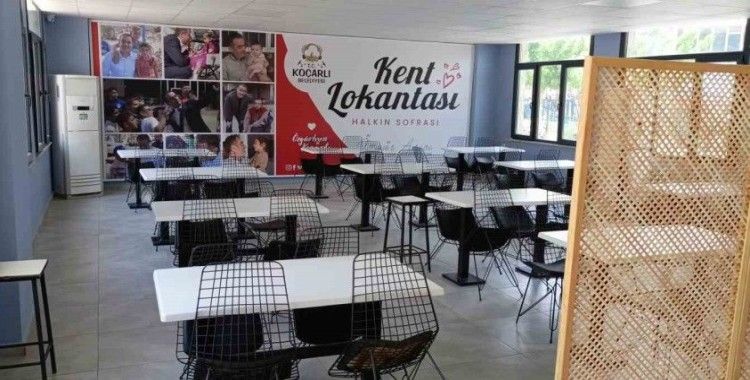 Koçarlı Belediyesi Kent Lokantası hizmete başlıyor

