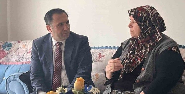 Şehit ailelerine vefa ziyareti
