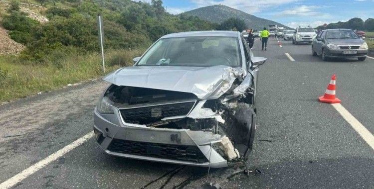 Milas’ta trafik kazası: 2 yaralı
