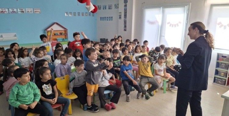 Anaokulu öğrencilerine sıfır atık eğitimi
