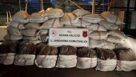3 ton 100 kilo kaçak tütün ele geçirildi
