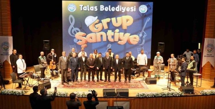 Talas’ın grup şantiye konserinin yankıları sürüyor
