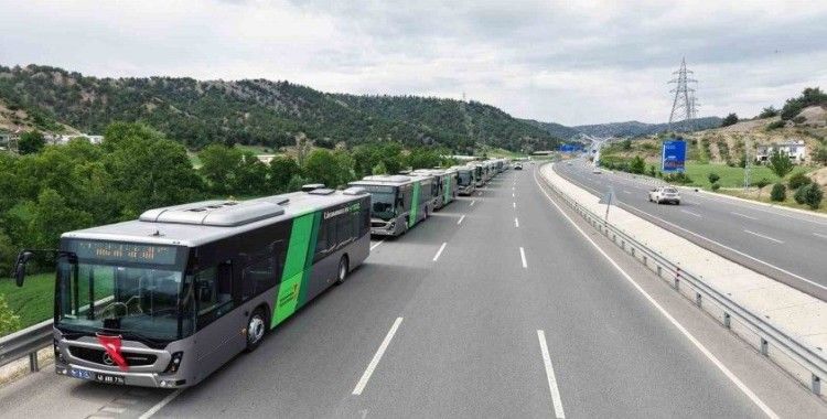 Kahramanmaraş’ta toplu taşıma yeni hibrit otobüslerle güçlendi
