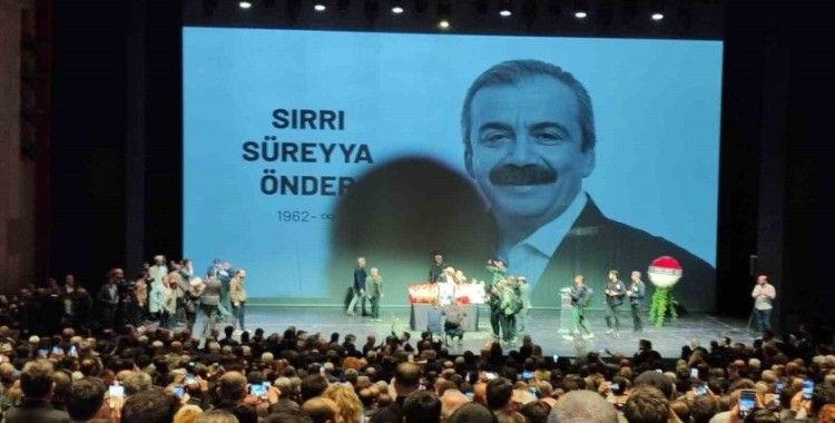 Sırrı Süreyya Önder için ilk tören AKM’de düzenleniyor
