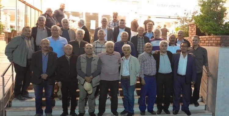 Soma Termik Santrali’nin park sahası emektarları 45 yıllık dostluğu yaşatıyor
