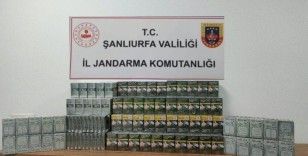 Şanlıurfa’da 980 paket gümrük kaçağı sigara ele geçirildi