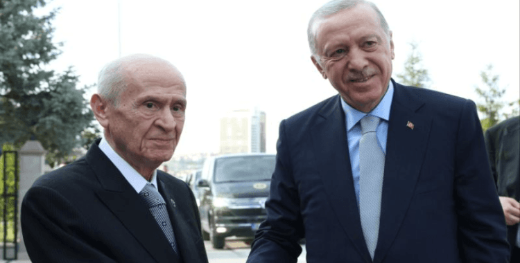 Cumhurbaşkanı Erdoğan, MHP Genel Başkanı Bahçeli'yi ziyaret etti