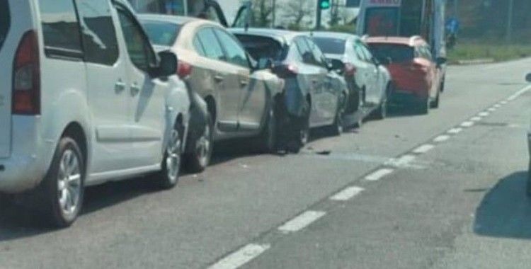 Giresun’da zincirleme trafik Kazası: 2 yaralı
