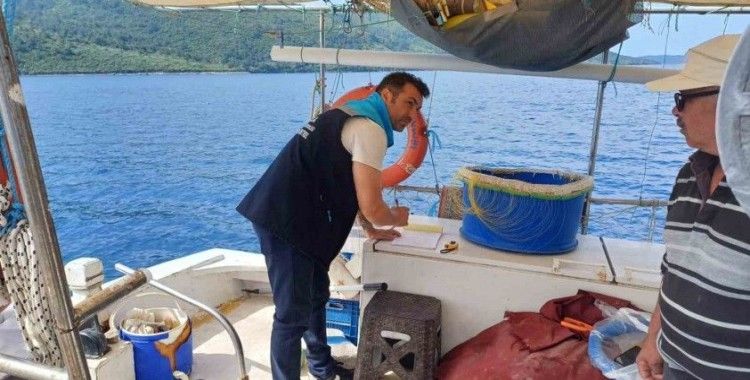 Gökova Körfezi’nde yasak av araçlarına el konuldu
