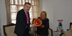 Kaymakam Odabaş’tan Hayırsever Kıyakoğlu’na vefa ziyareti
