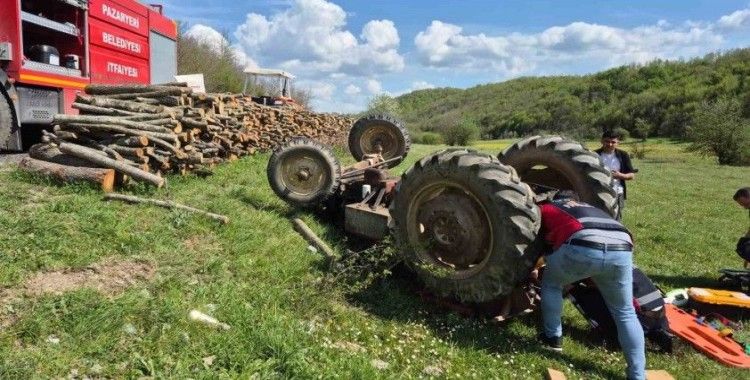Bilecik’te traktör kazası, 1 kişi yaralandı
