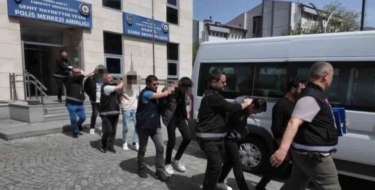 ’Sazan Sarmalı’ dolandırıcılık operasyonunda 8 gözaltı
