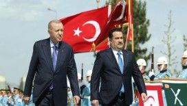 Cumhurbaşkanı Erdoğan'dan Irak Başbakanı Sudani'ye resmi karşılama