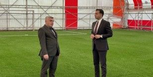 Kaymakam Aslan’danh halısaha incelemesi
