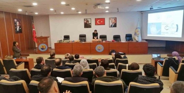 Gölcük Belediyesi personeline ilk yardım eğitimi
