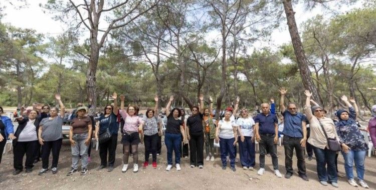 Vatandaşlar, ’Sağlık İçin Hareket Et Günü’nde doğada buluştu