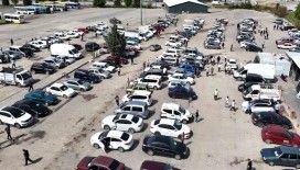 Malatya Açık Oto Pazarı’nda satıcı da alıcı da beklemede
