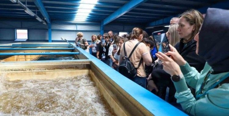 Hızırilyas İçmesuyu Arıtma Tesisi uluslararası misafirlerini ağırladı
