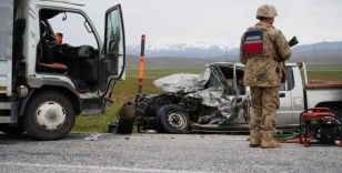 Erzurum’da jandarma bölgesinde bir ayda 17 trafik kazası
