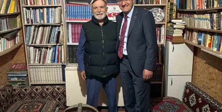 Başkan Kahveci’den Mehmet Yeşil’e ’Geçmiş olsun’ ziyareti
