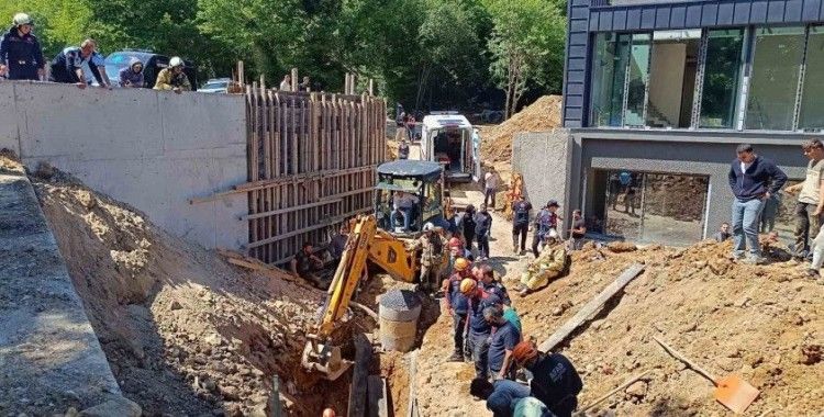 Çekmeköy’de inşaat alanında göçük: 1 işçi hayatını kaybetti
