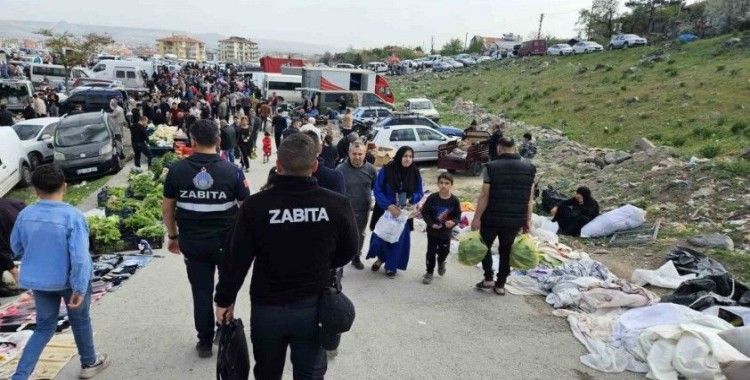 Zabıtadan Bitpazarı’na sıkı denetim
