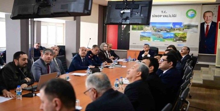 Sinop’ta İl Hayvanları Koruma Kurulu Toplantısı
